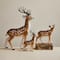 Hello Honey® 22" Brown & White Flocked Foam Standing Deer with Antlers